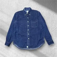 orslow デニムワークシャツ 日本製 00s シャンブレー 濃紺 カジュアルのサムネイル
