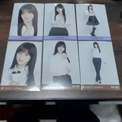 乃木坂46 生写真 バスラT・白シャツ×スキニーデニム 6種コンプ 池田瑛紗