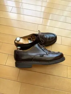 希少パラブーツシャンボードコードバン　サイズ5.5 コードバンのシャンボード、レアカラー説！履いてみた