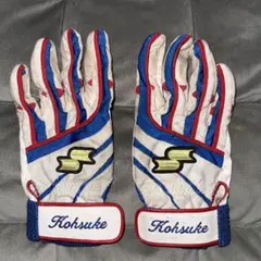 福留孝介 実使用バッティング手袋