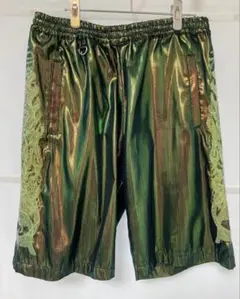 doublet】カオスエンブロイダリー シャンブレーショートパンツ L