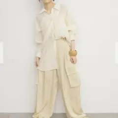 KBF シアーロングシャツ