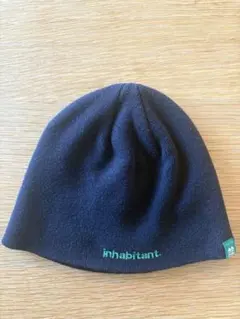 インハビタント　inhabitant ニット帽　ブラック