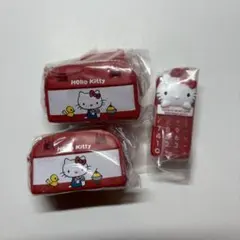 ハローキティ なつかしアイテムミニチュアコレクション 3点セット