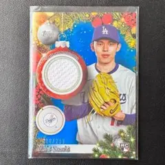 佐々木朗希 2025 Topps Update レリックカード - メルカリ