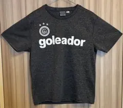 goleadorゴレアドール半袖プラシャツ　グレー　Ｓサイズ