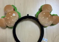 ハンバーガー耳カチューシャ