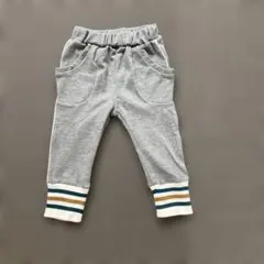 新品タグ付き ベビーパンツ 95cm グレー