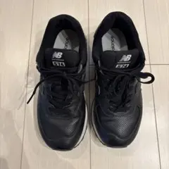 New Balance 574 ブラック スニーカー　27.5cm