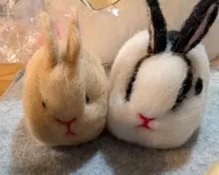 うさぎもち様専用　うちのこマグネット２個セット