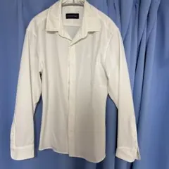 PHYSIQUE FRAME ホワイト長袖シャツ