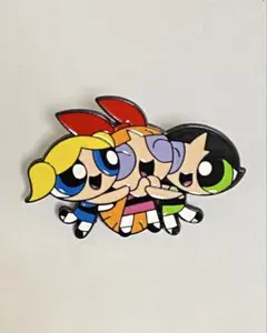♪P423★パワーパフガールズ　ピンバッジ★
