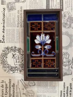 極美品】40年前購入 未使用 ルチアーノ 陶板画 2枚セット イタリア製