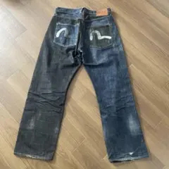 EVISU ビックカモメ似36x32 デニムパンツy2k - メルカリ