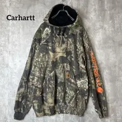 Carhartt カーハート パーカー プルオーバー リアルツリー 뒤 기모