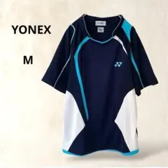 YONEX ヨネックス　半袖Tシャツ　ネイビー系　M　バドミントン　テニス　速乾