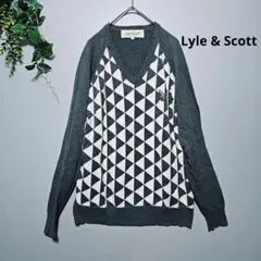 【Lyle & Scott 】ライルアンドスコットダイヤモンドパターン セーターのサムネイル