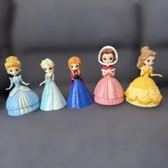 ディズニープリンセス フィギュア 5体セット
