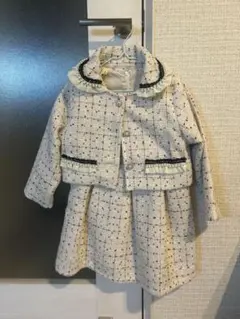 フォーマル ツイードドレスセット120