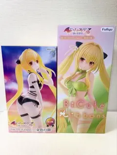 To LOVEる Desktop Cute フィギュア 2種 金色の闇 ララ - メルカリ