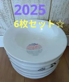 ヤマザキ春のパン祭り　2025　白いデリシャスボウル　6枚セット