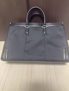 ビジネスバッグ 黒 ナイロン レザーのサムネイル