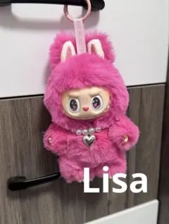 【土日限定特価海外限定・最高品質！】17cm ZIMOMO LABUBUピンク