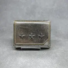 JIMMY CHOO スタースタッズ 三つ折り財布 シルバーのサムネイル