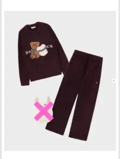 東京ディバンカー ダークウィックラウンジウェアセットTD × DB RW1