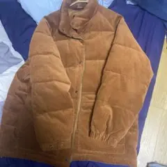 GLOBAL WORK コーデュロイ ダウンジャケット L