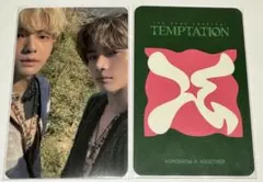 TXT TEMPTATION ラキドロ 特典 トレカ ユニット スビン ボムギュ