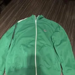 【超希少】80s フレッドペリー トラックジャケット ポルトガル製 緑 Mのサムネイル