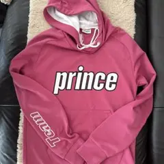 prince ピンク フード付きパーカー M
