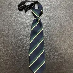 子供用ネクタイ ネイビー・ストライプ