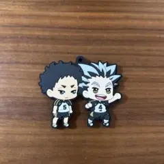 ハイキュー ねんどろいど 特典 ラバーストラップ ハイキュー ねんどろいど 特典 ラバーストラップ ガチャガチャ 宮治 治
