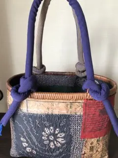 一貫張りバッグ 一閑張りバッグ | 水木屋馬場商店