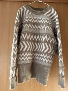 Samansa Mos2 ニット 長袖