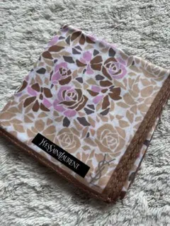YVES SAINT LAURENT 花柄ハンカチのサムネイル