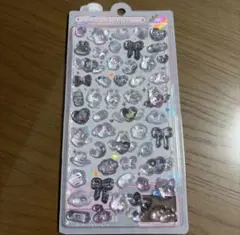 ボンボンドロップシール しろくろボンボン クーリア しろくろ うさぎ