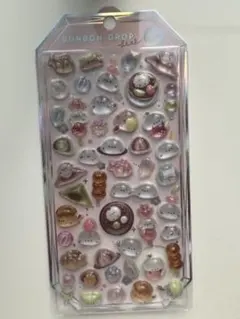 ボンボンドロップシール もちもちボンボン シマエナガ 和菓子 クーリア