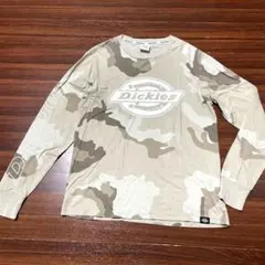 Dickies メンズ長袖カットソー カモフラ柄 Lサイズ