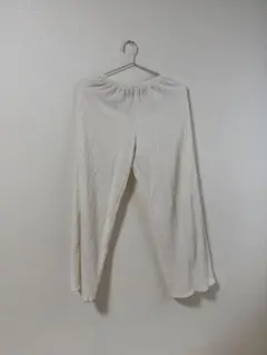 H＆M ホワイトワイドパンツ XXSsize