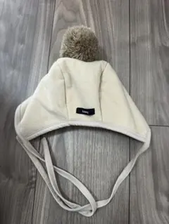Konny コニー winterボンネット 6m ベビー 帽子 ベージュ