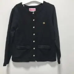 【週末限定値下げ】kate spade 花刺繍 7分袖カーディガン S ネイビー kate spade 花刺繍 7分袖カーディガン S ネイビー