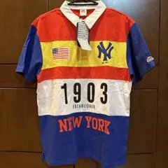 Majestic NY Yankees ポロシャツ Lのサムネイル
