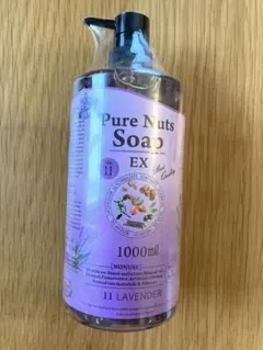 ピュアナッツソープ・プレミアムサボン1000ml×4セット ピュアナッツソープEX プレミアムサボン 1000mL ナチュラセラ