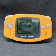 C3【ジャンク】動作確認済　ゲームボーイアドバンス　オレンジ