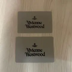 Vivienne Westwood ロゴ入りカード 2枚セットのサムネイル