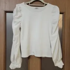 INGNI ホワイト パフスリーブ トップス