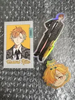 にじさんじ 宇佐美リト GRAY×ACCENT ステッカー チェキ風カードセット